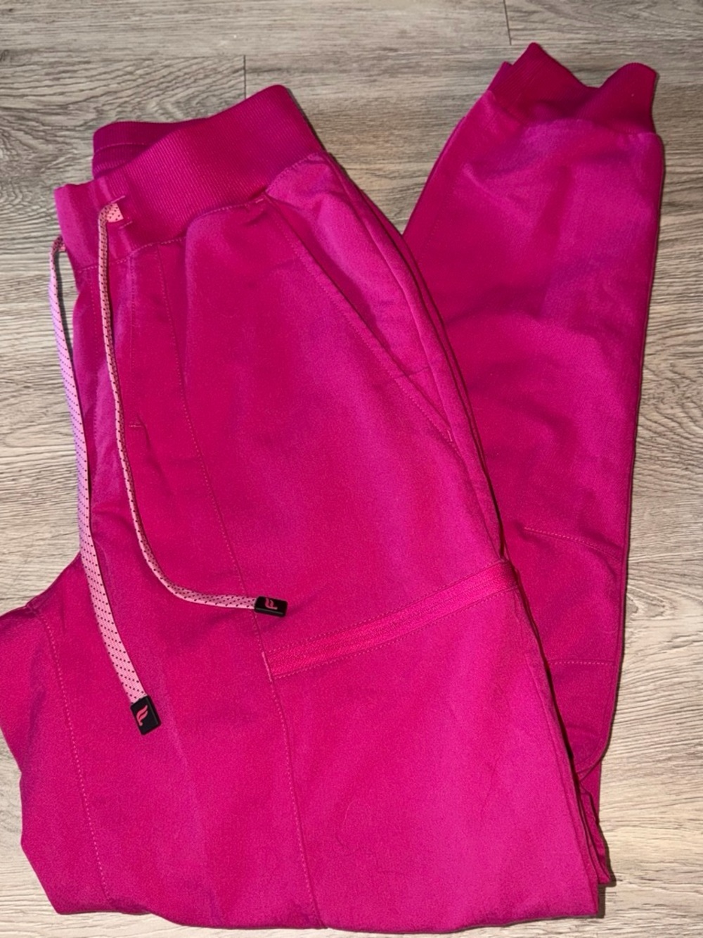 Fabletics Hot Pink Scrub Bottoms XXS